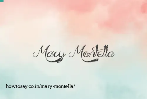 Mary Montella