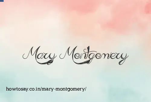 Mary Montgomery