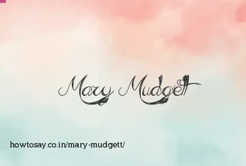 Mary Mudgett