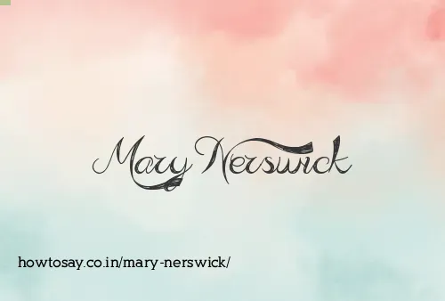 Mary Nerswick