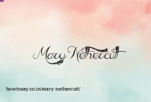 Mary Nethercutt