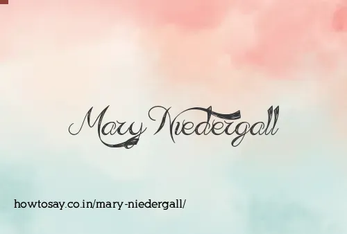 Mary Niedergall