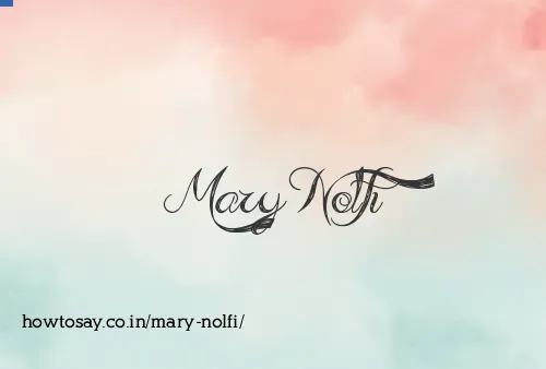 Mary Nolfi
