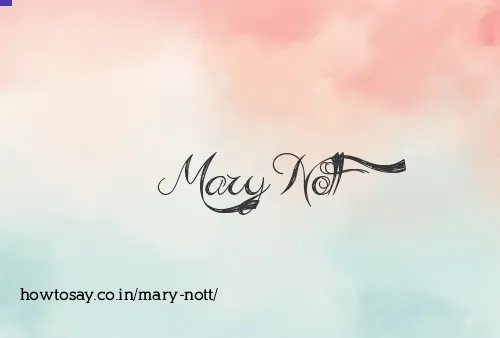 Mary Nott