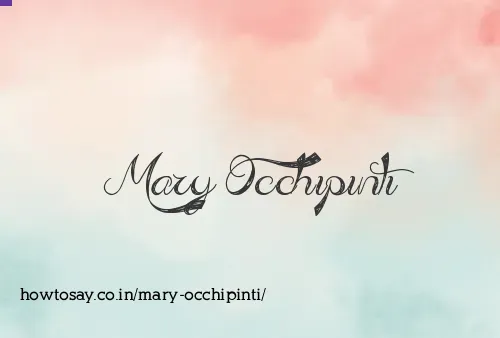 Mary Occhipinti