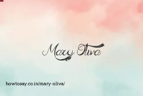 Mary Oliva