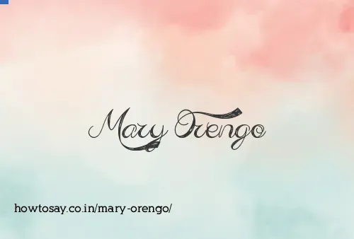 Mary Orengo