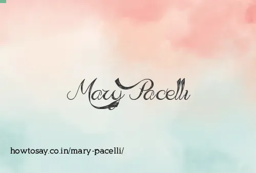 Mary Pacelli