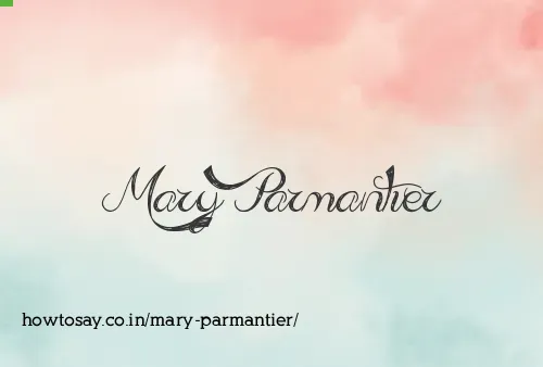 Mary Parmantier