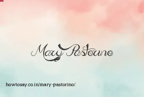 Mary Pastorino