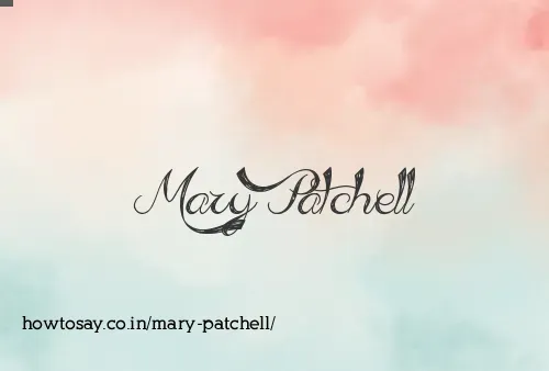 Mary Patchell