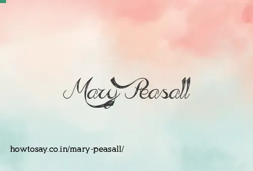 Mary Peasall