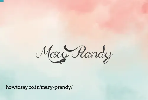 Mary Prandy