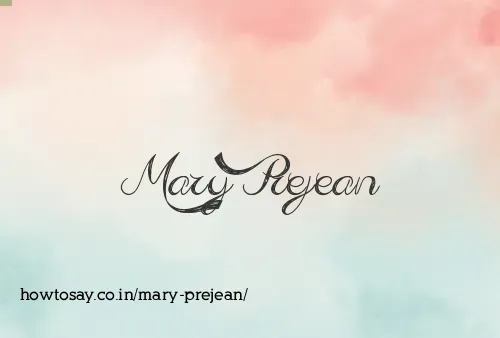 Mary Prejean