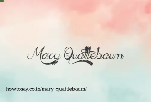Mary Quattlebaum