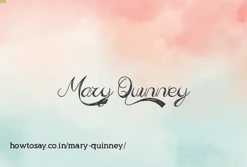 Mary Quinney