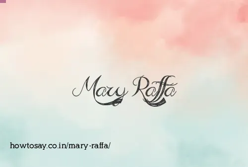 Mary Raffa