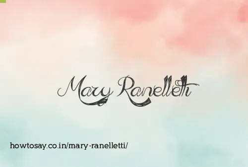 Mary Ranelletti