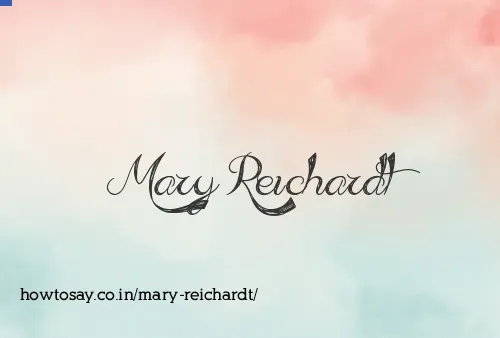 Mary Reichardt