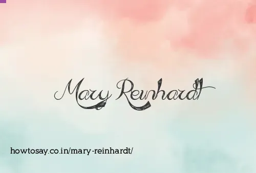 Mary Reinhardt