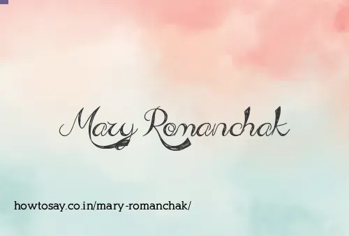 Mary Romanchak
