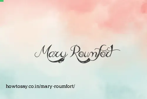 Mary Roumfort
