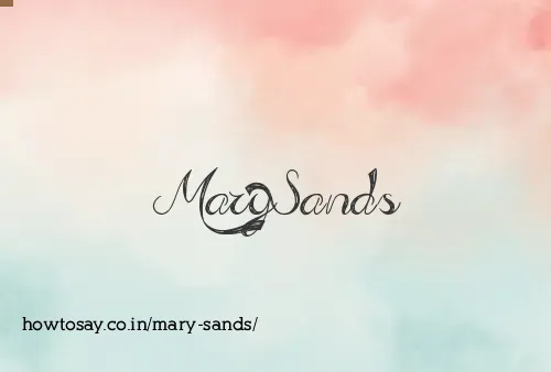 Mary Sands