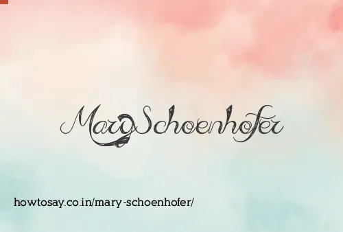 Mary Schoenhofer