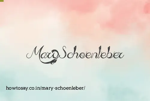 Mary Schoenleber