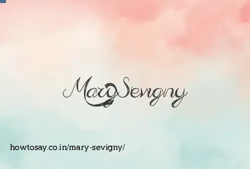 Mary Sevigny