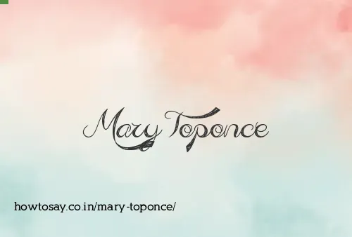 Mary Toponce