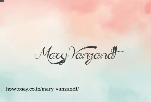 Mary Vanzandt