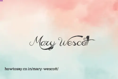 Mary Wescott