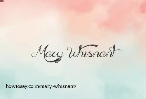 Mary Whisnant