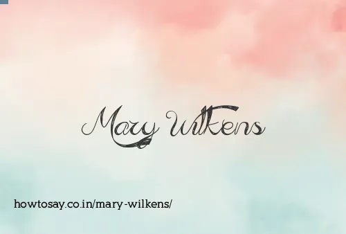 Mary Wilkens