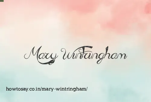Mary Wintringham