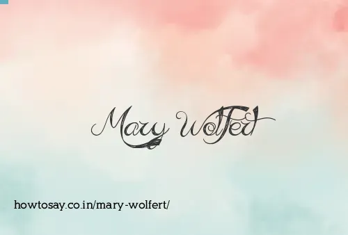 Mary Wolfert