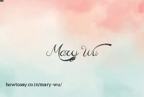 Mary Wu