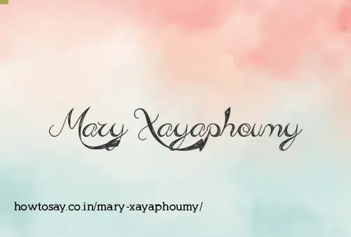 Mary Xayaphoumy
