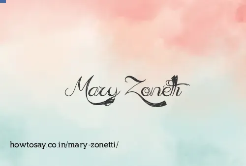 Mary Zonetti