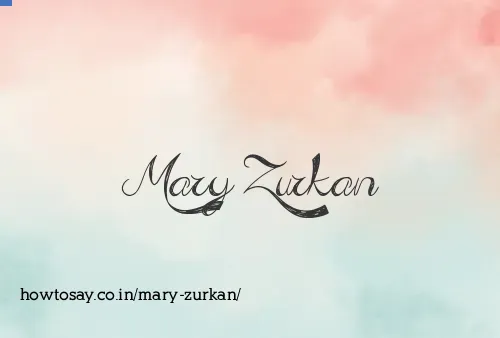 Mary Zurkan