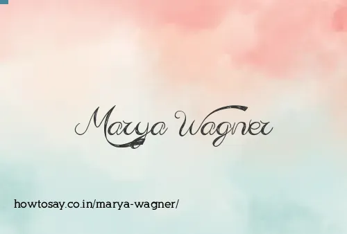 Marya Wagner