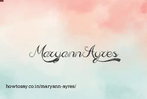 Maryann Ayres