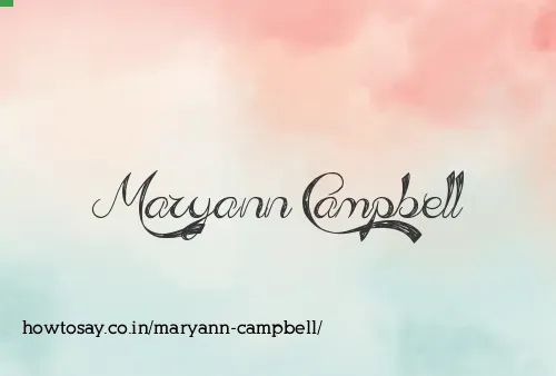 Maryann Campbell