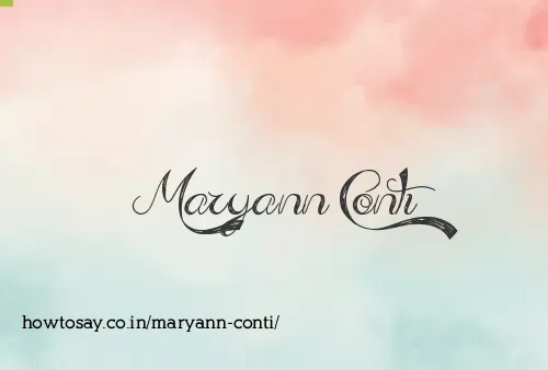 Maryann Conti