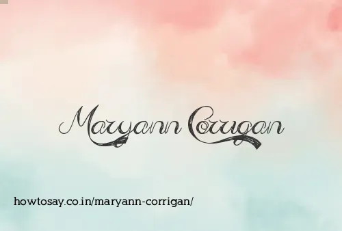 Maryann Corrigan