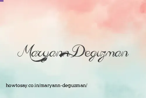 Maryann Deguzman