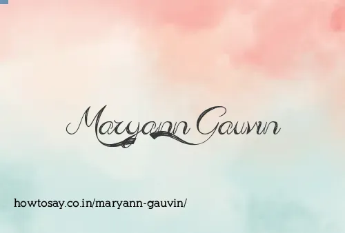Maryann Gauvin