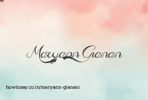 Maryann Gianan