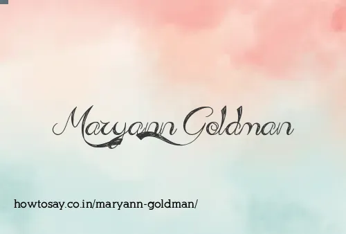 Maryann Goldman